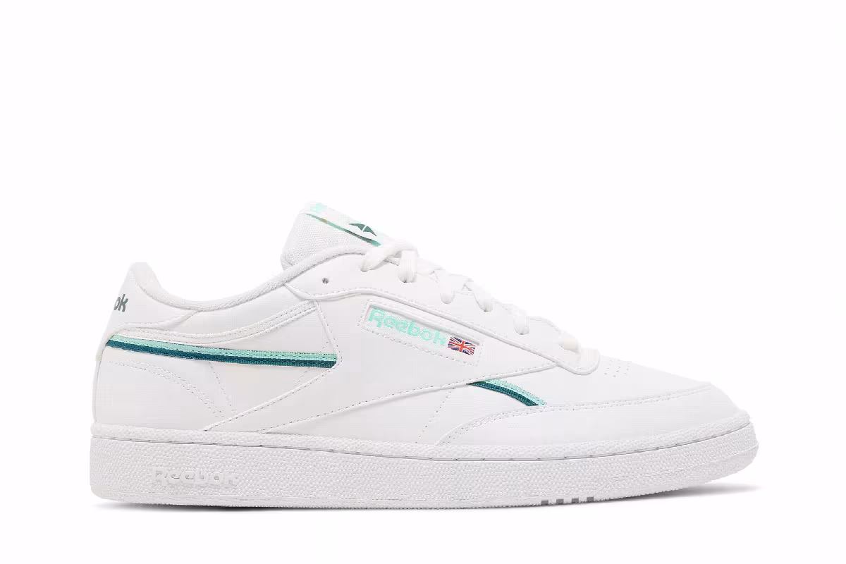 Reebok Club C 85 Vegan White Hint Mint, view 2
