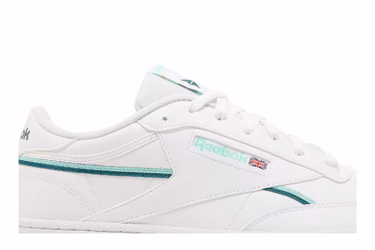 Reebok Club C 85 Vegan White Hint Mint, view 3