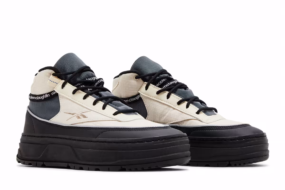 Nicole McLaughlin x Reebok Women's Club C Geo Mid, view 9
