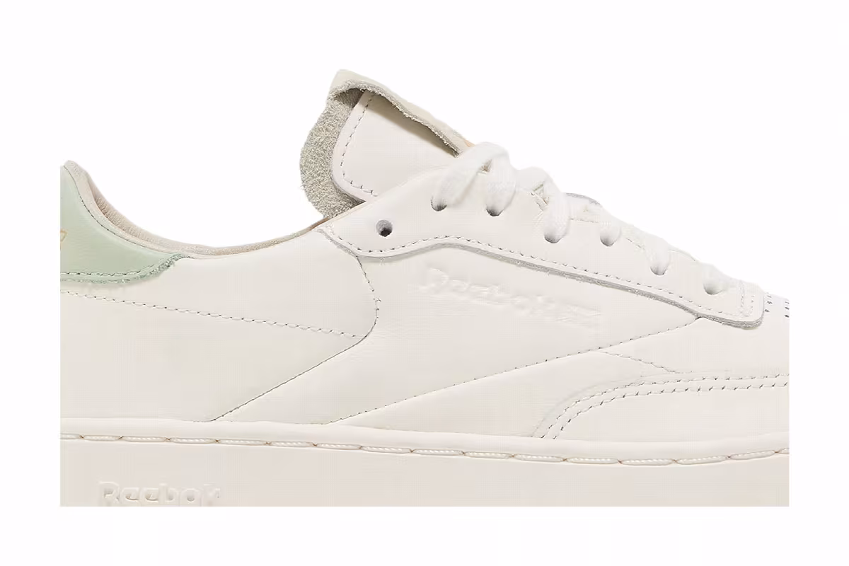 Reebok Women's Club C Clean Chalk Light Sage, view 3