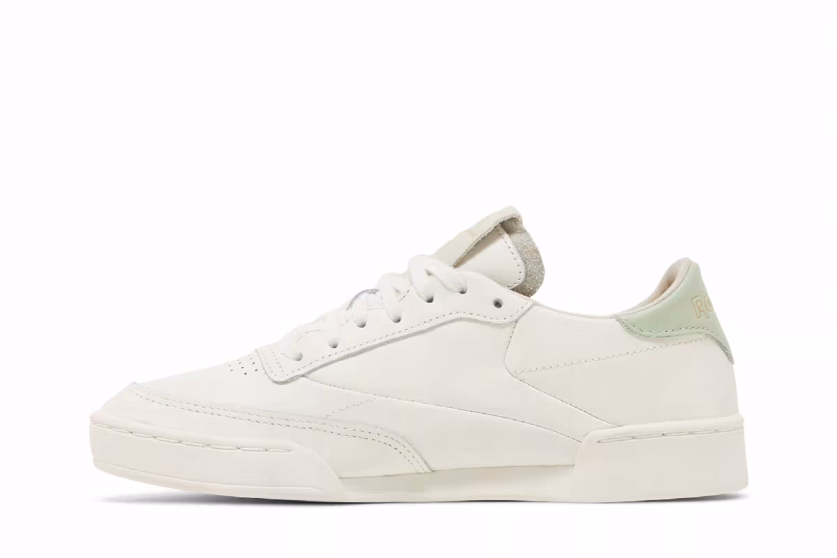 Reebok Women's Club C Clean Chalk Light Sage, view 4