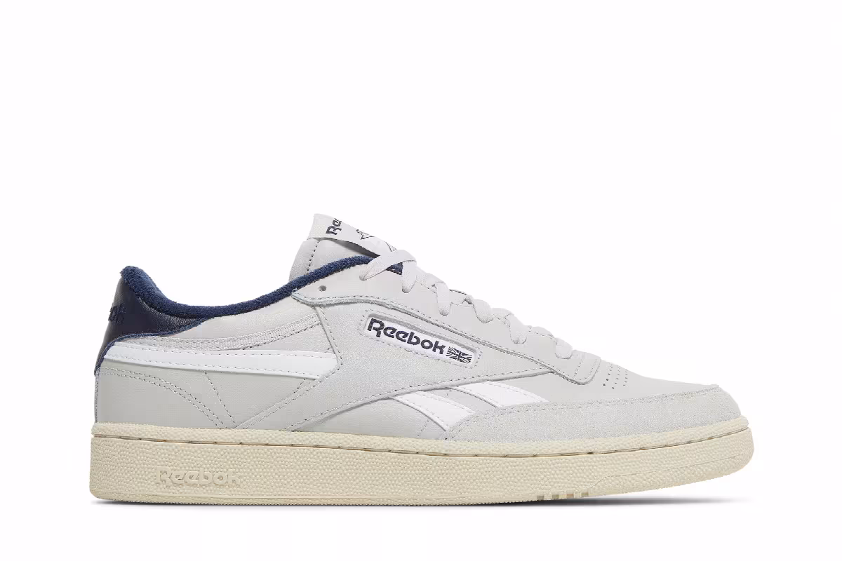 Reebok Club C Revenge Pure Grey Vector Navy, view 2