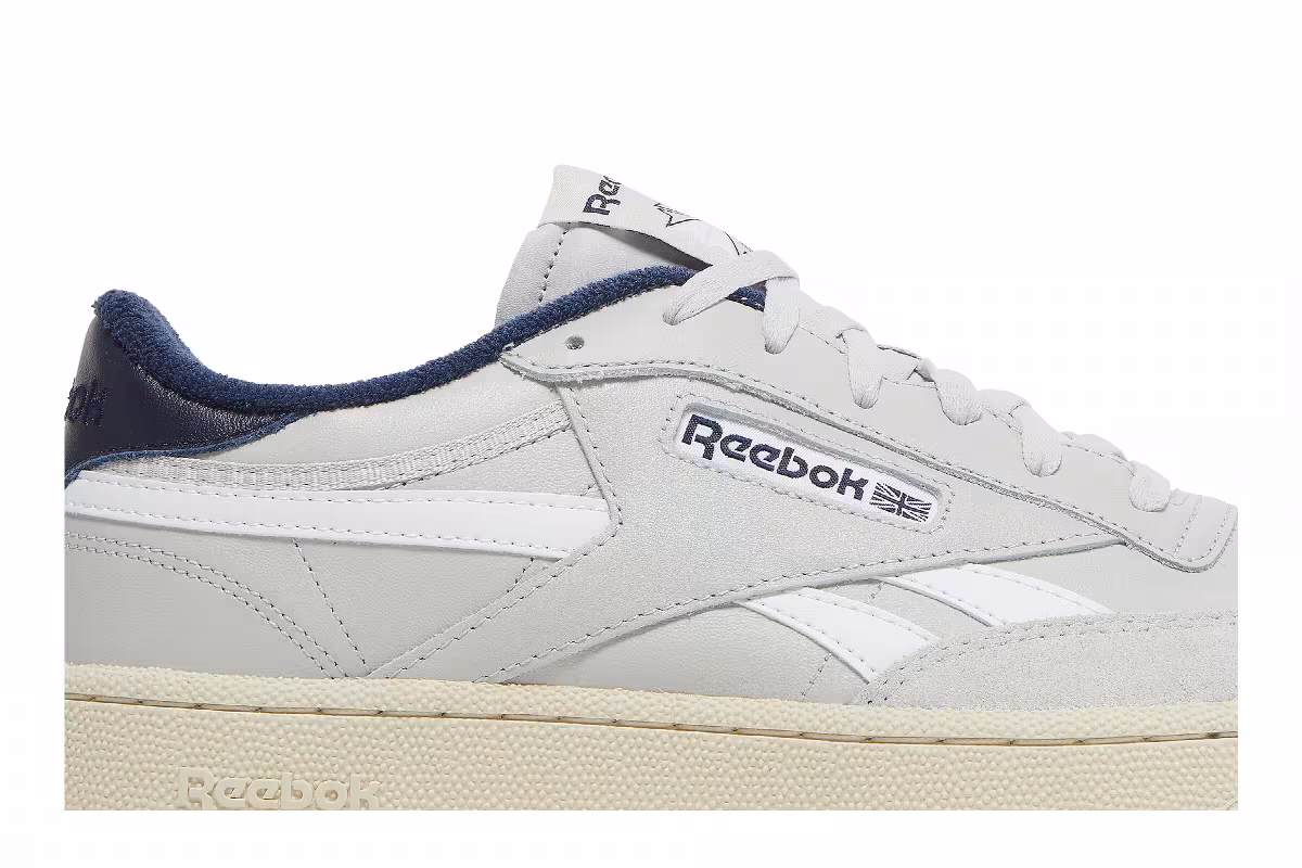 Reebok Club C Revenge Pure Grey Vector Navy, view 3