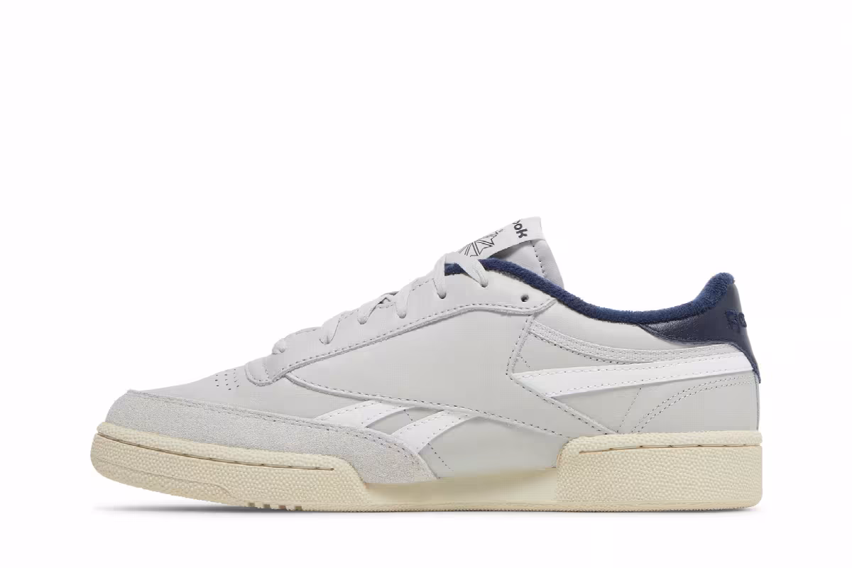 Reebok Club C Revenge Pure Grey Vector Navy, view 4