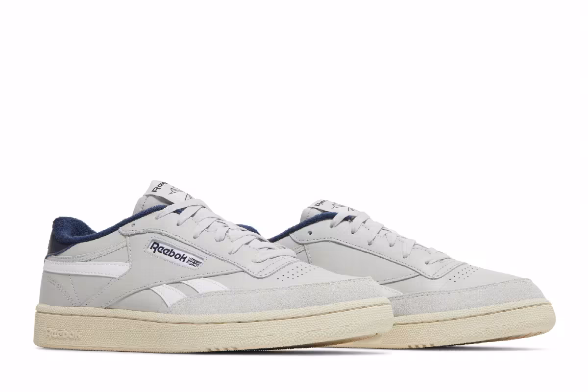 Reebok Club C Revenge Pure Grey Vector Navy, view 9