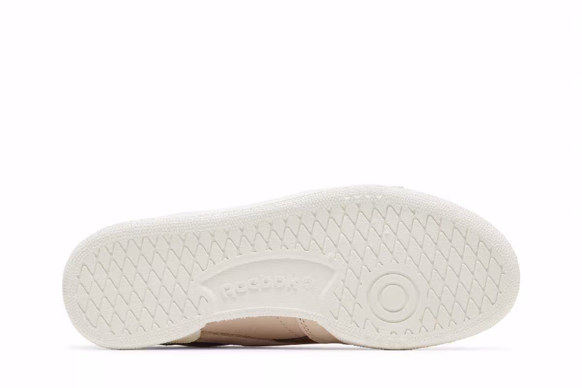 Reebok Women's Club C Revenge Vintage Soft Ecru Brush Brown, view 5
