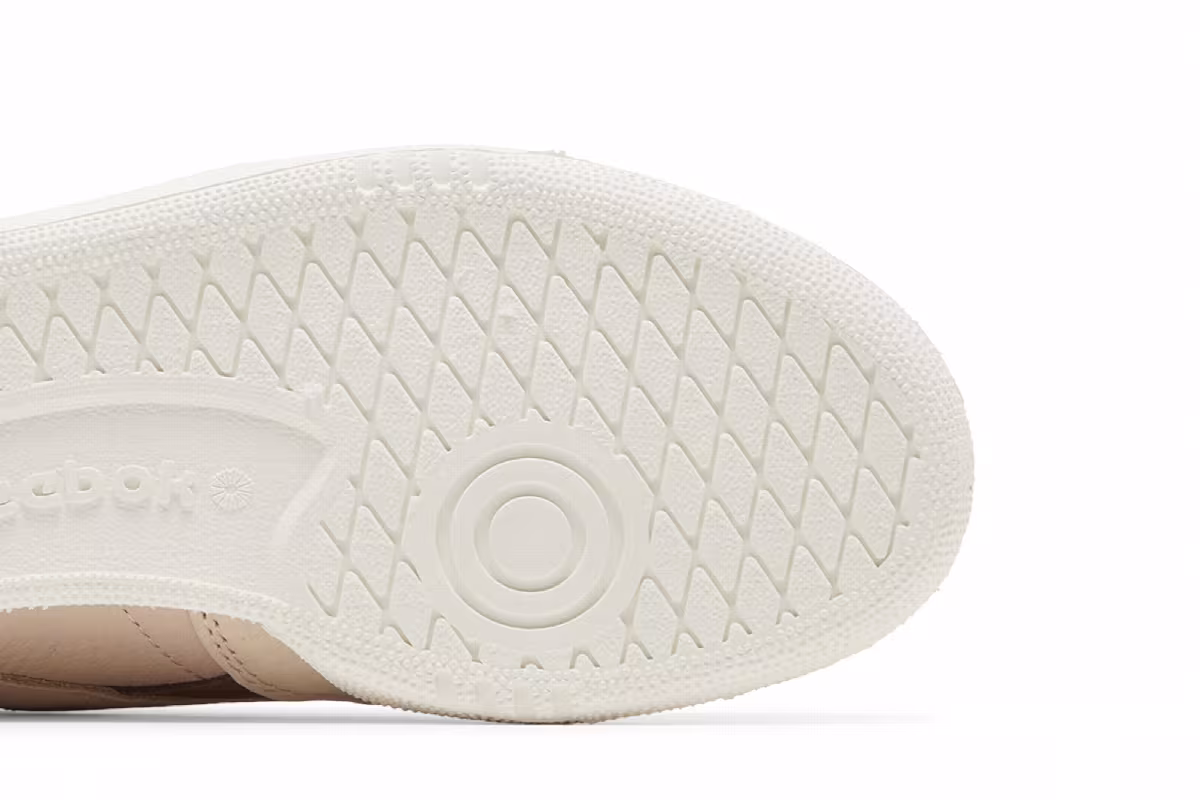 Reebok Women's Club C Revenge Vintage Soft Ecru Brush Brown, view 6