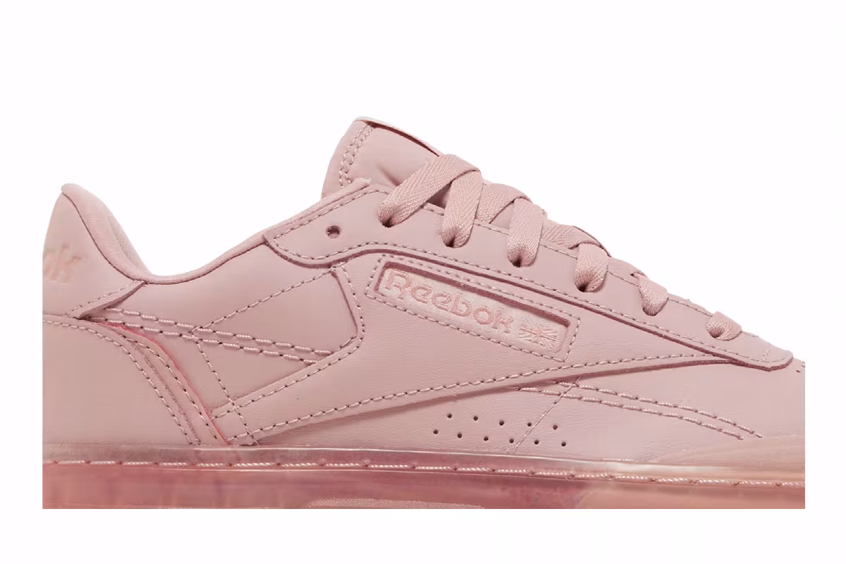 Reebok Women's Club C Double Geo Smokey Rose, view 3
