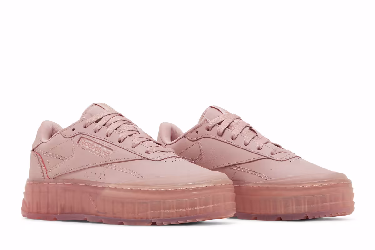 Reebok Women's Club C Double Geo Smokey Rose, view 9
