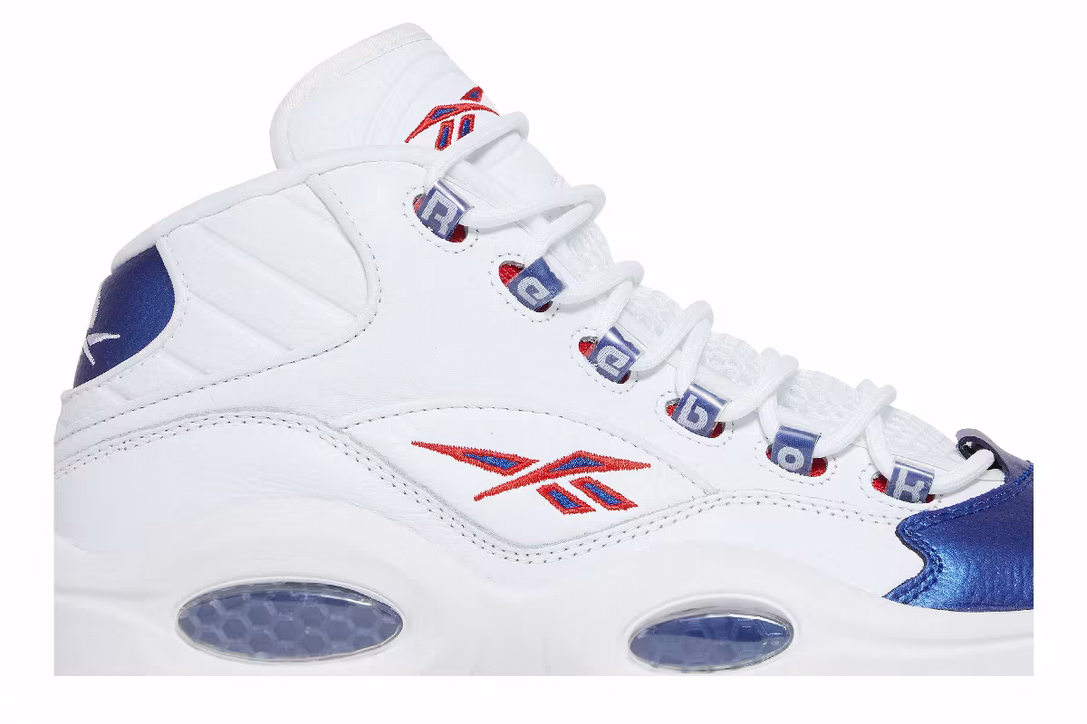 Reebok Question Mid Blue Toe 2022, view 3
