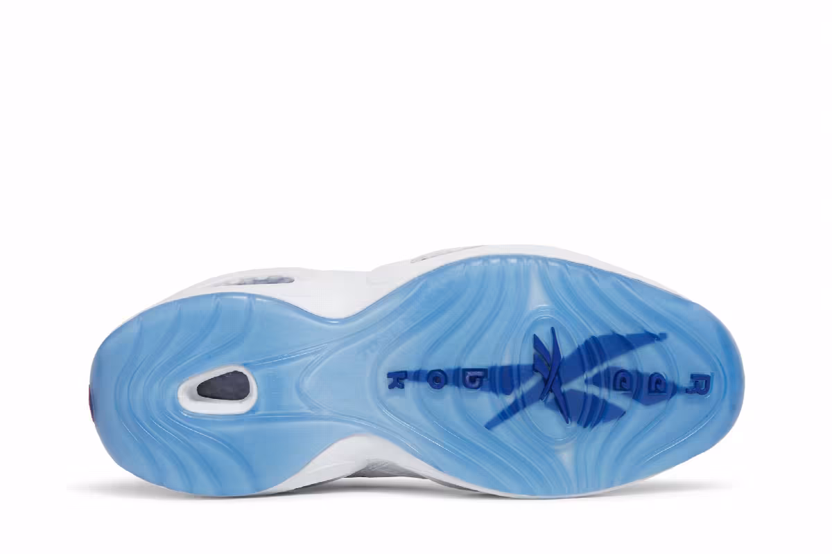Reebok Question Mid Blue Toe 2022, view 5