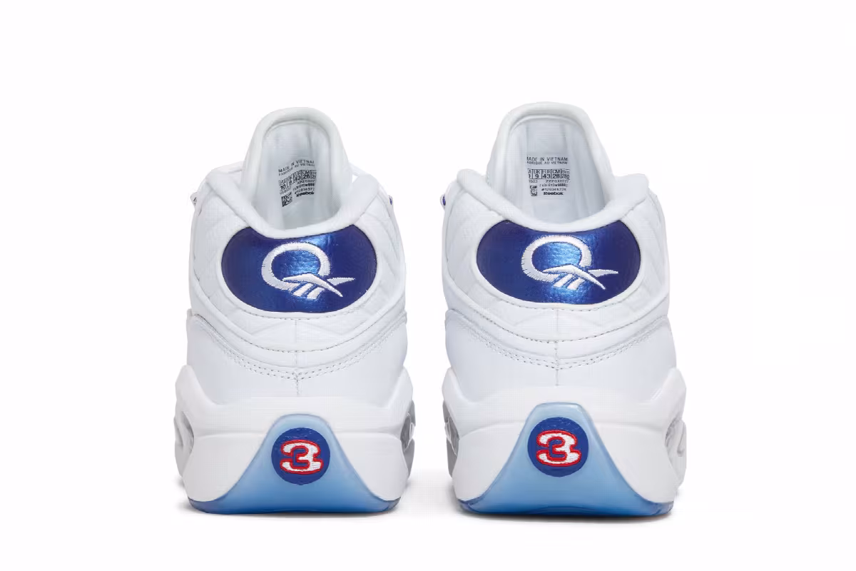Reebok Question Mid Blue Toe 2022, view 7