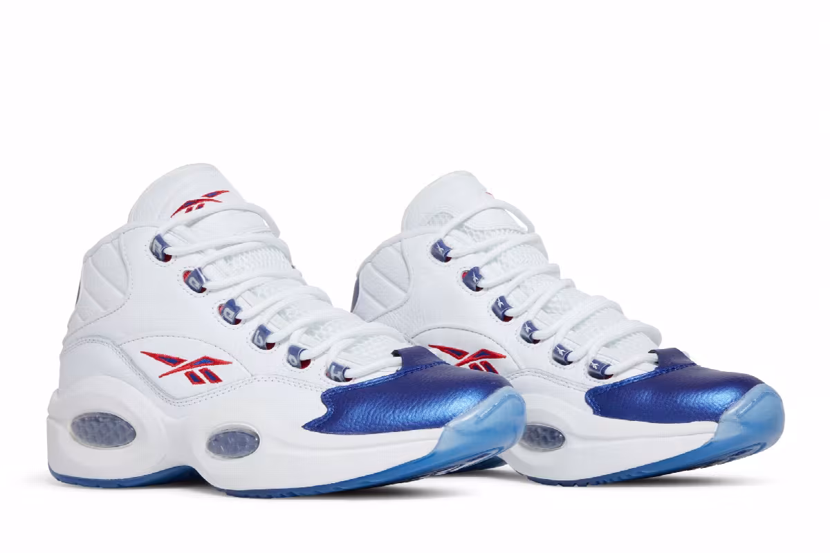 Reebok Question Mid Blue Toe 2022, view 9