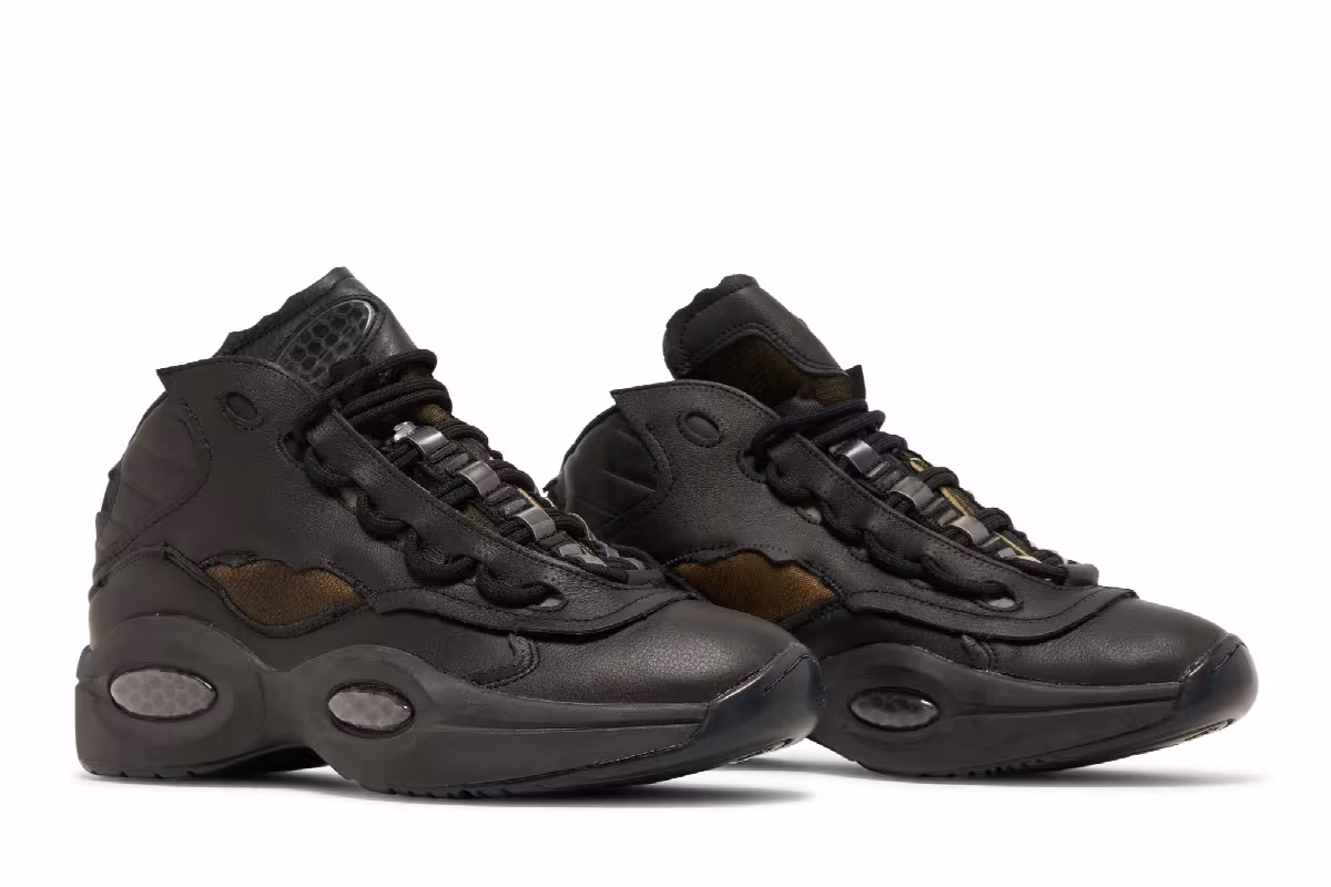 Maison Margiela x Reebok Question Mid Memory Of - Black, view 9