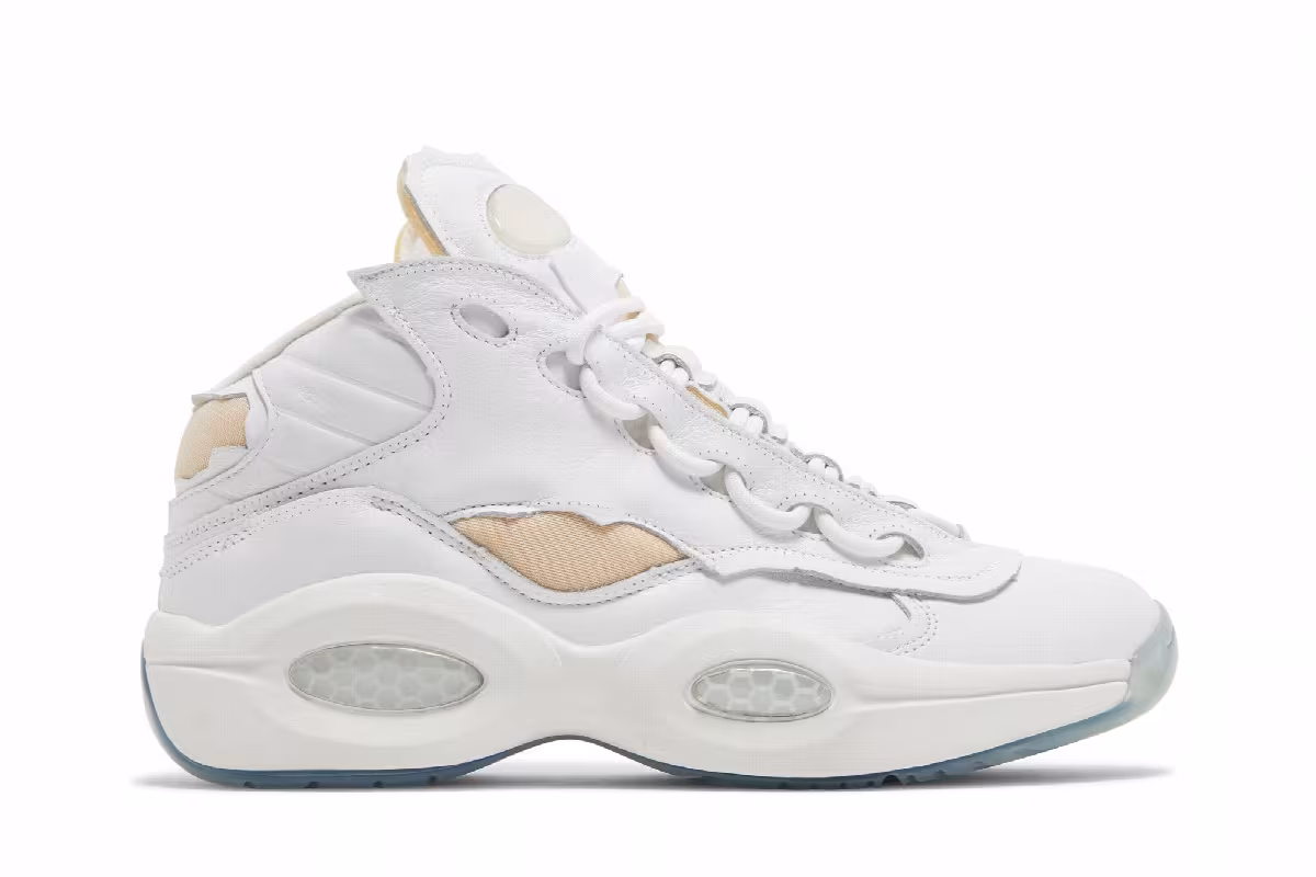 Maison Margiela x Reebok Question Mid Memory Of - White, view 2