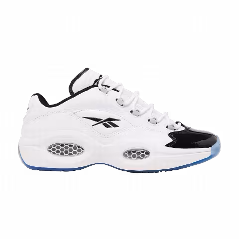 Reebok Question Low 'Patent Black Toe'