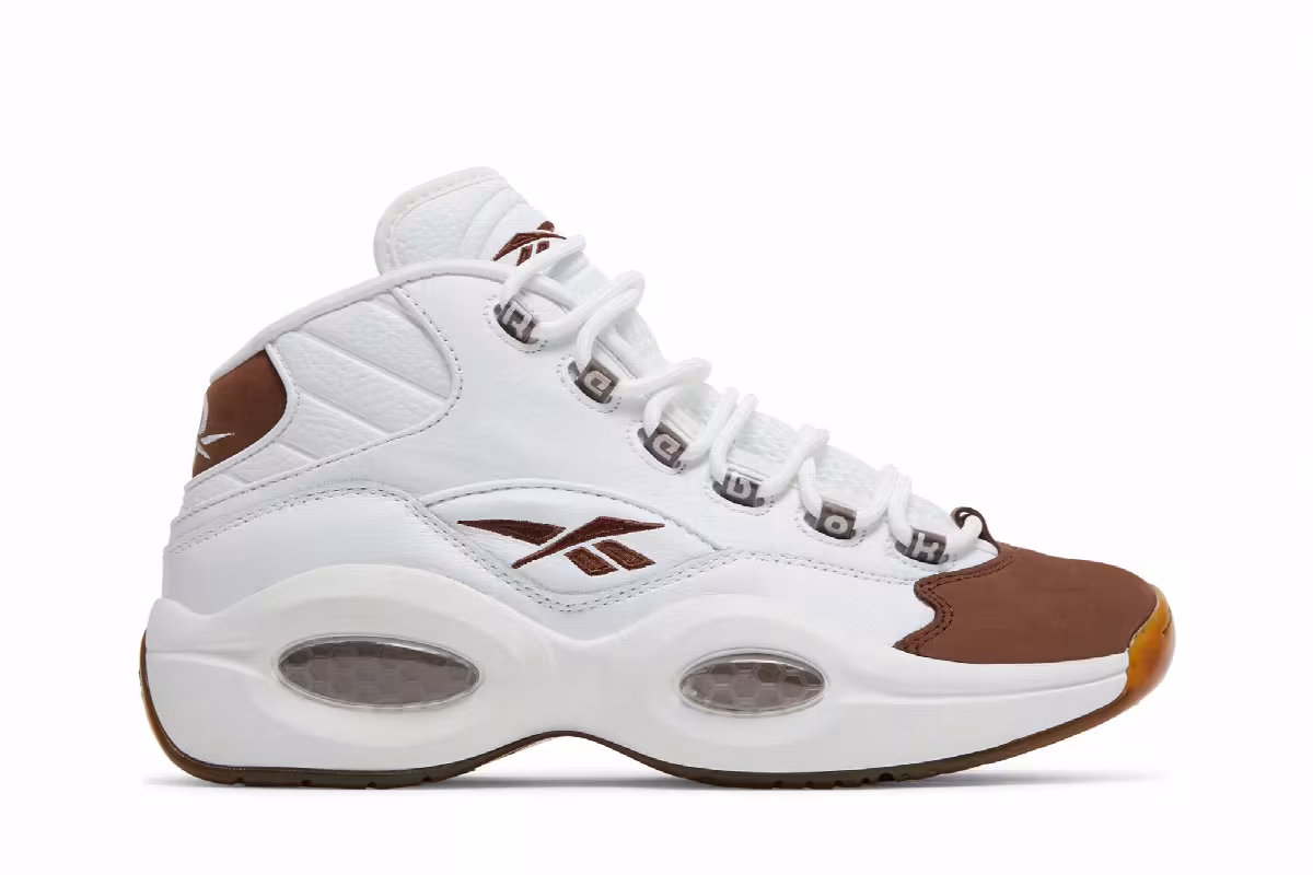 Reebok Question Mid Mocha Toe, view 2