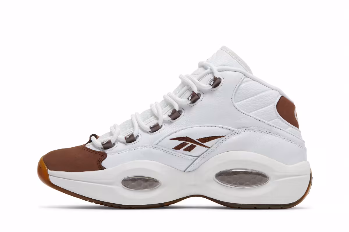 Reebok Question Mid Mocha Toe, view 4