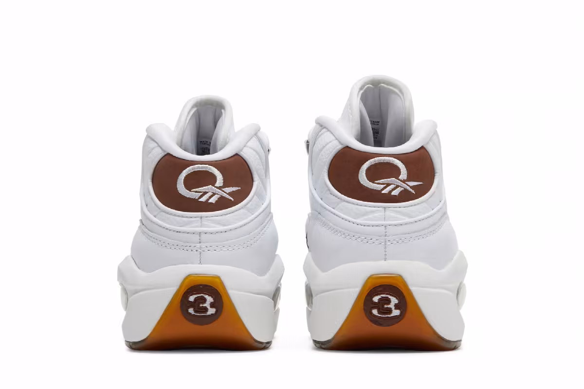 Reebok Question Mid Mocha Toe, view 7