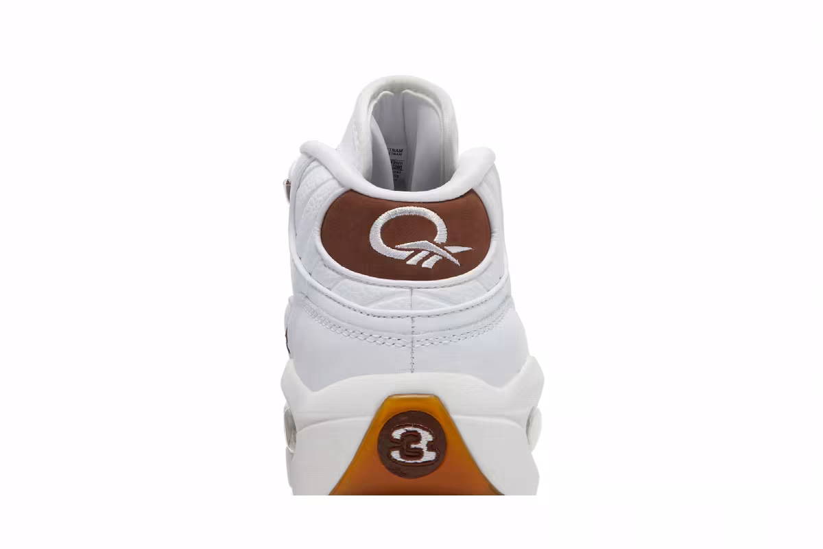 Reebok Question Mid Mocha Toe, view 8