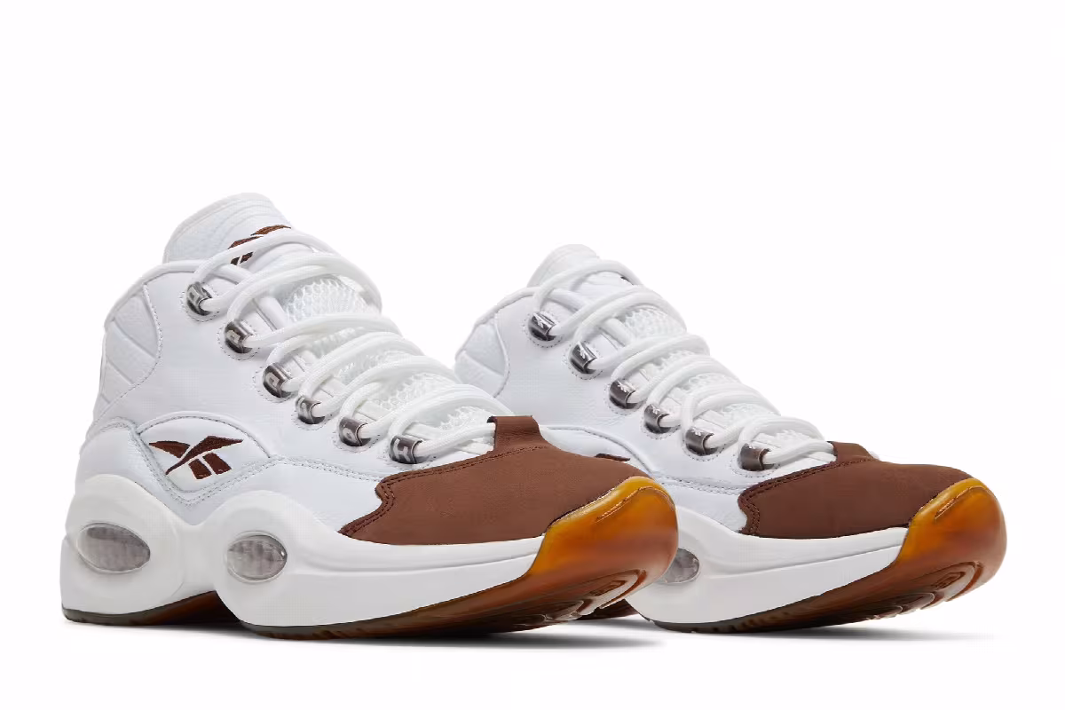Reebok Question Mid Mocha Toe, view 9