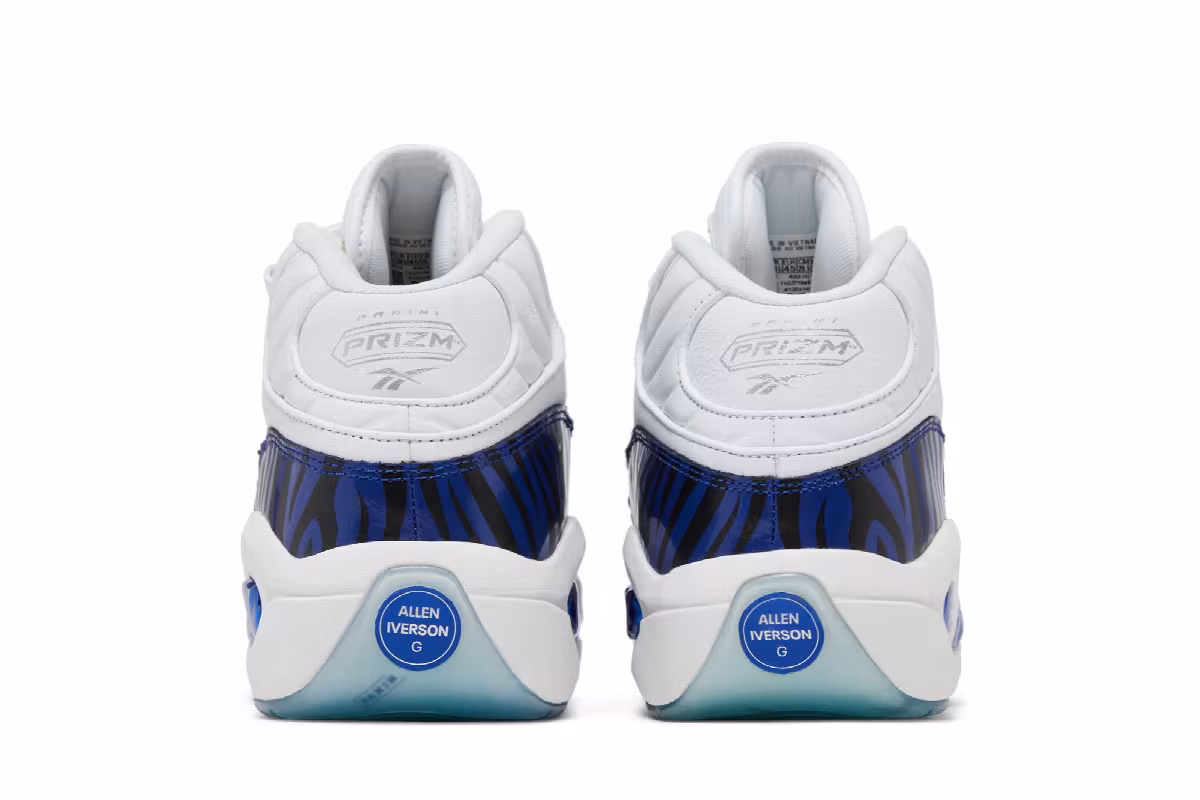 Panini x Reebok Question Mid Tiger Prizm, view 7