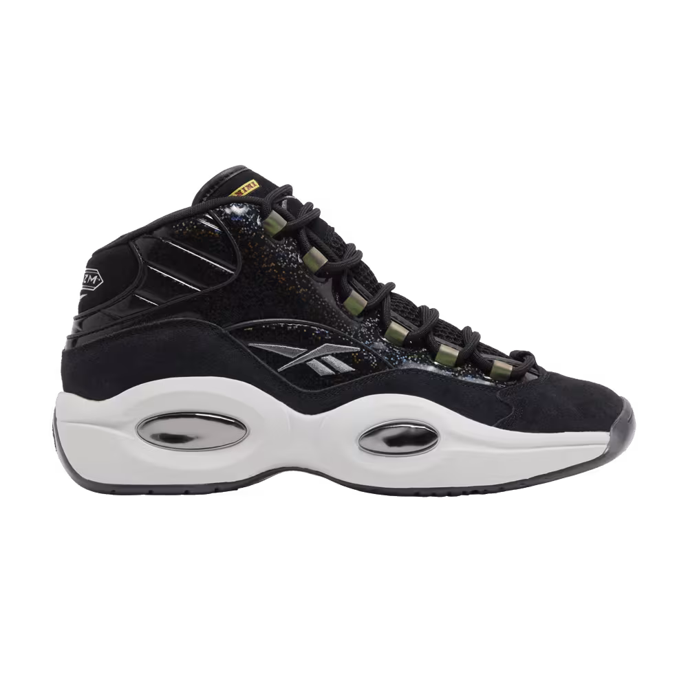 Panini x Reebok Question Mid Black Pulsar Prizm