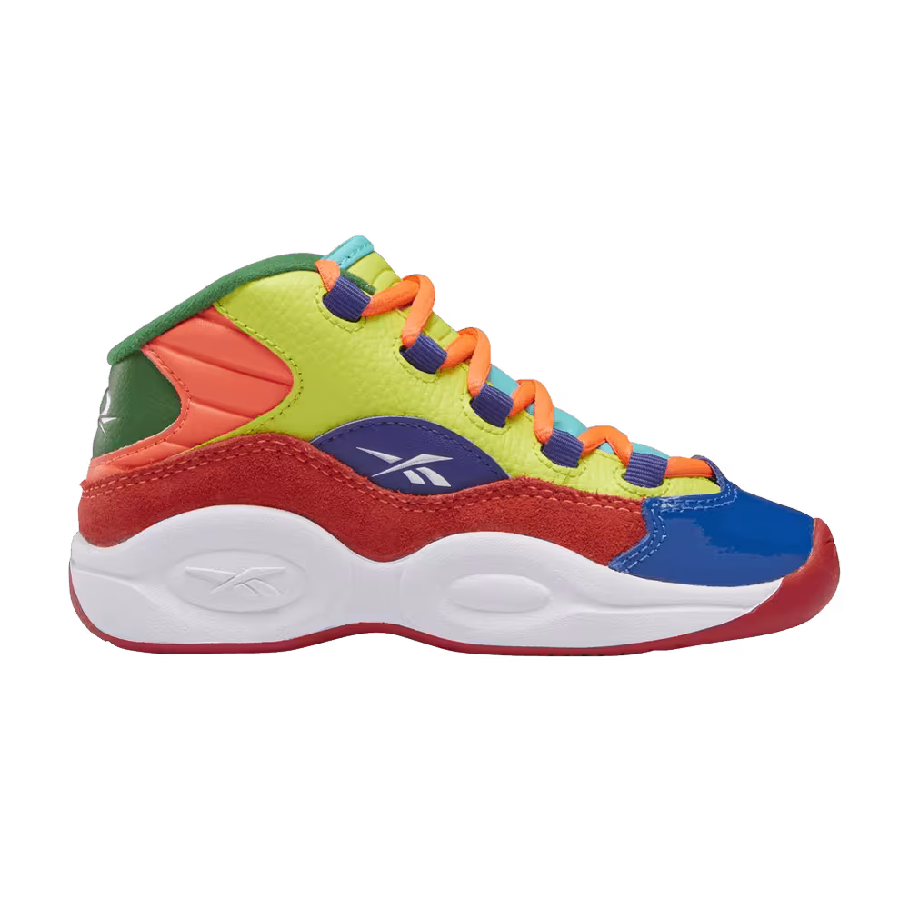 Reebok Question Mid Little Kid Color Explosion