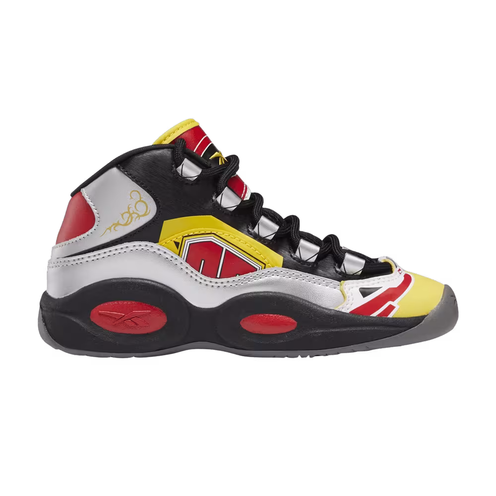 Reebok Power Rangers x Question Mid Little Kid Megazord Battle Mode!