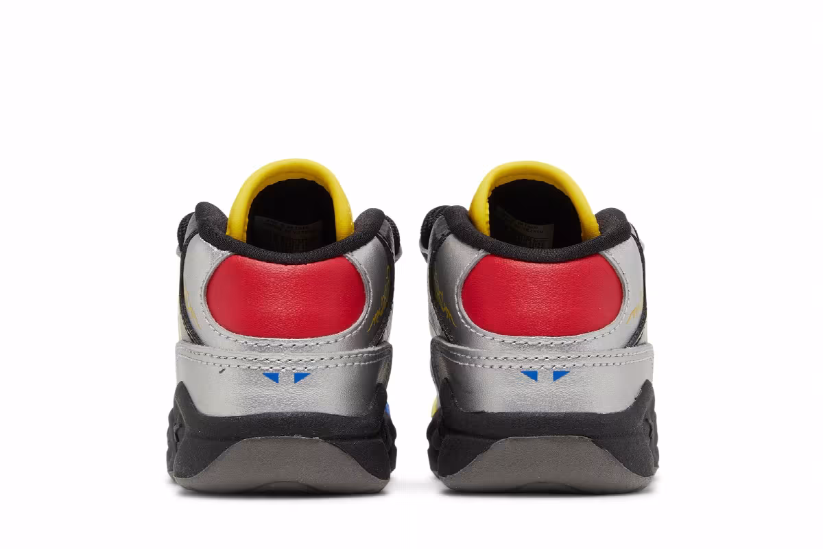 Power Rangers x Reebok Question Mid Toddler Megazord Battle Mode!, view 7
