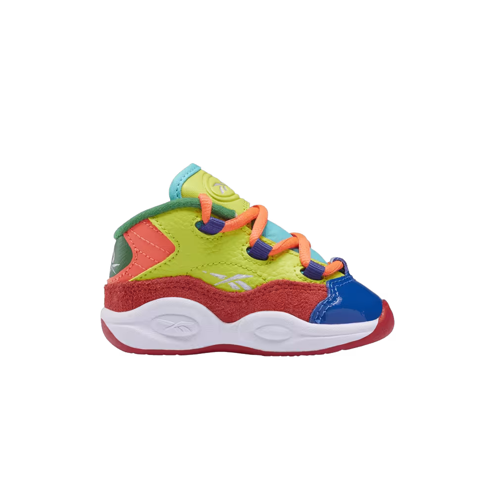 Reebok Question Mid Toddler Color Explosion