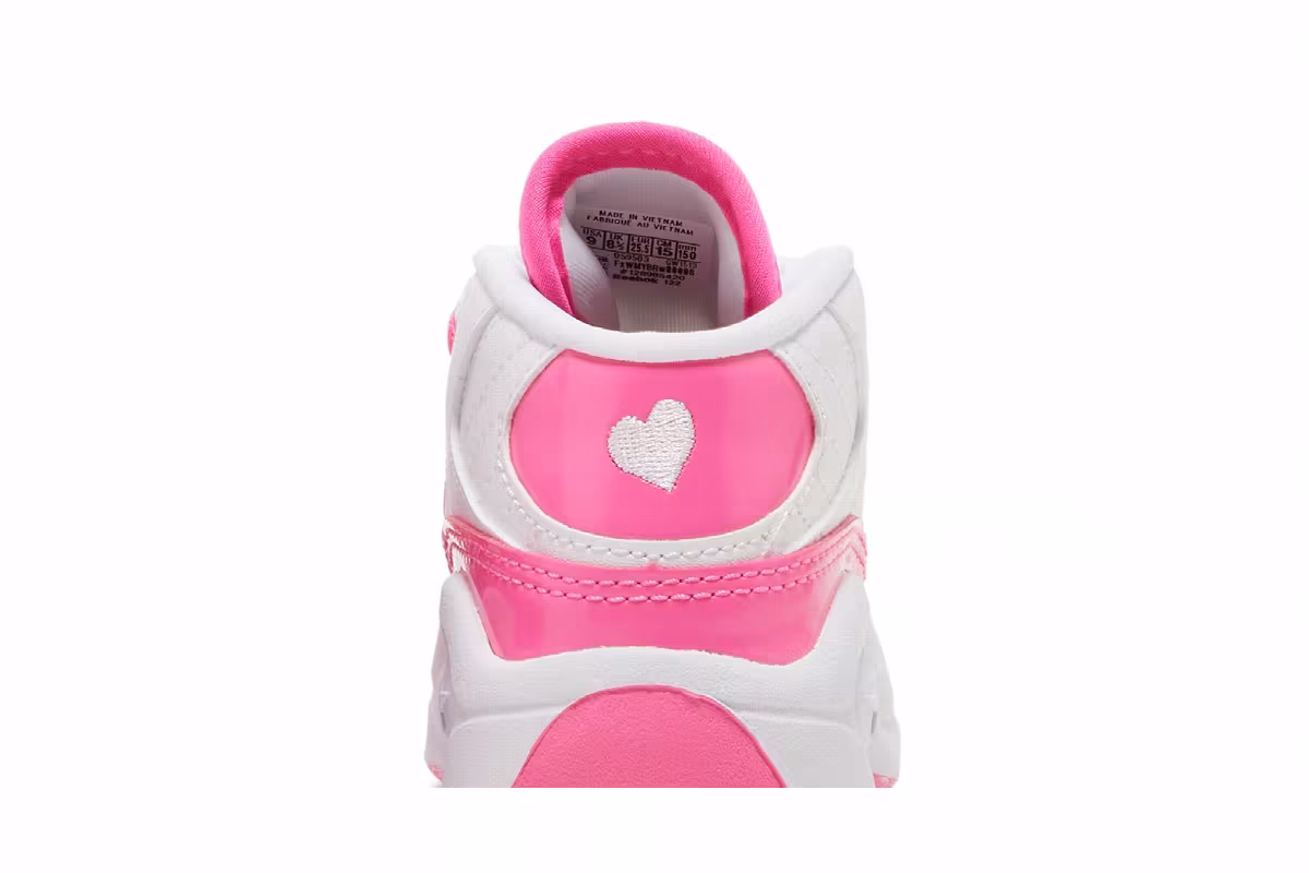 Reebok Question Mid Toddler Atomic Pink, view 8