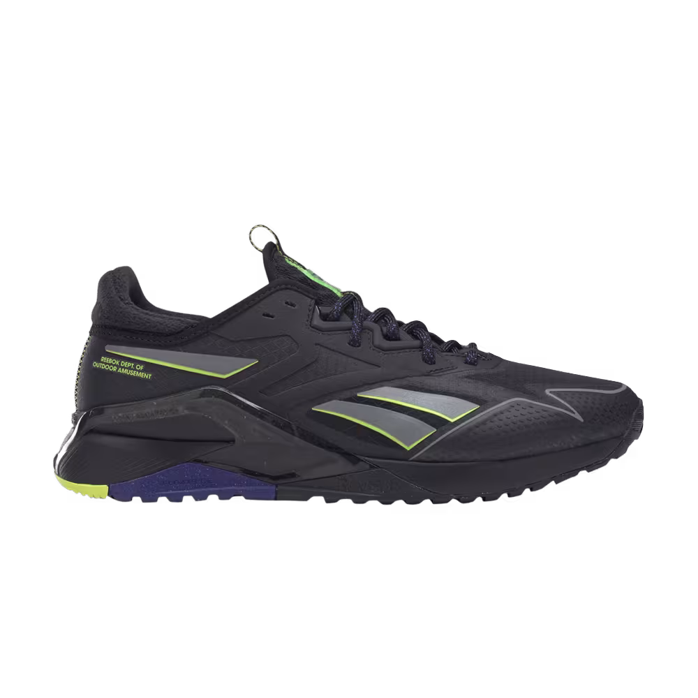 Reebok Nano X2 TR Adventure Winter Black Solar Acid Yellow