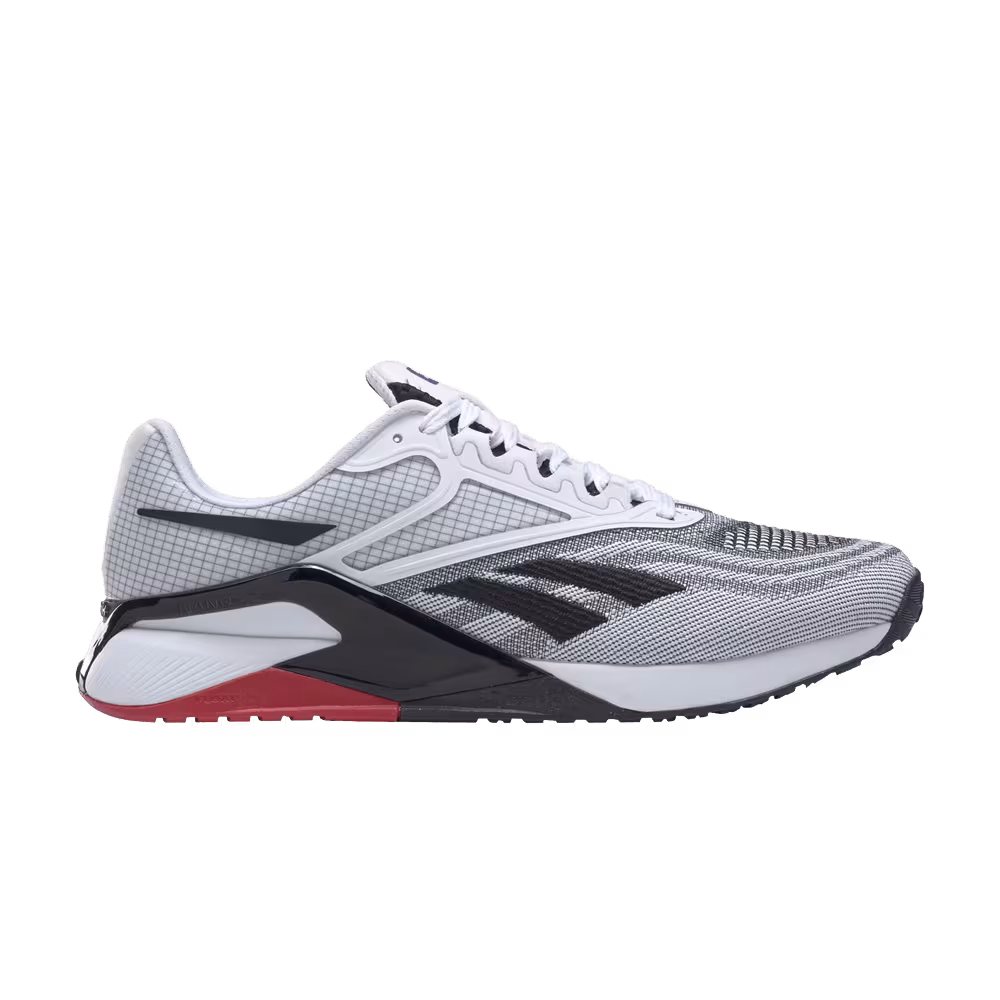Reebok Nano X2 White Black Vector Red