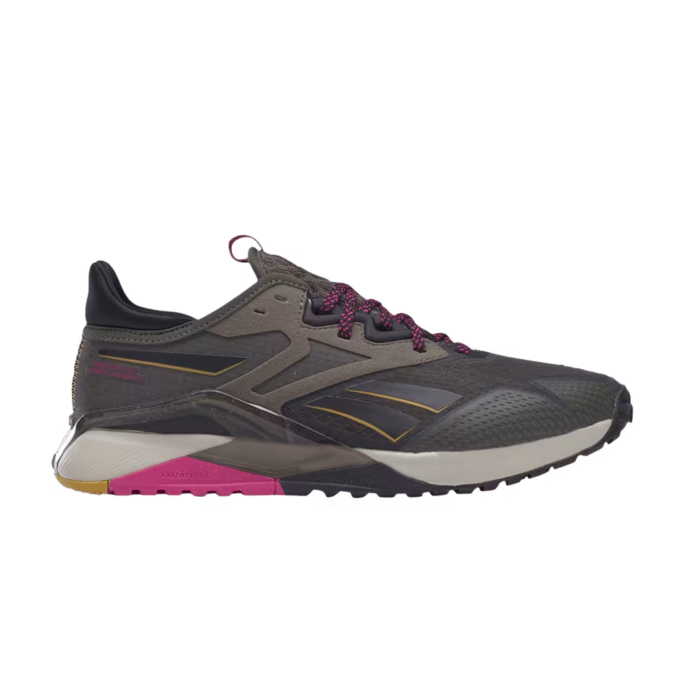 Reebok Women's Nano X2 TR Adventure Army Green Proud Pink