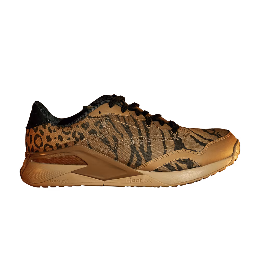 National Geographic x Reebok Nano X2 Grow Animal Print - Soft Camel