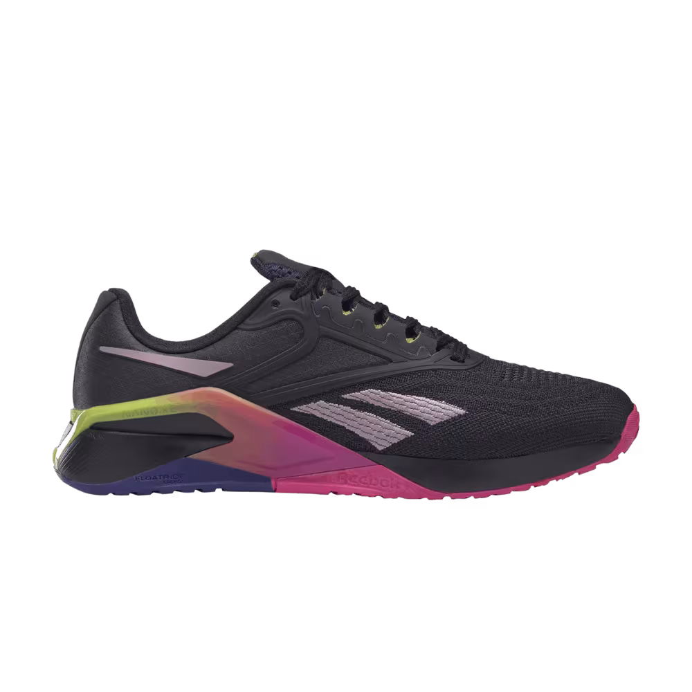 Reebok Women's Nano X2 Black Infused Lilac Gradient