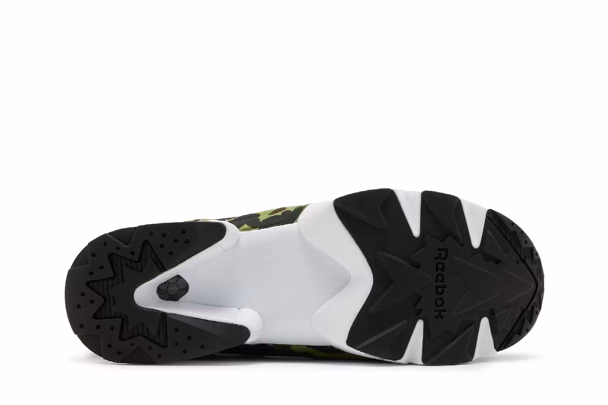 BAPE x Reebok InstaPump Fury OG Multi Camo, view 5