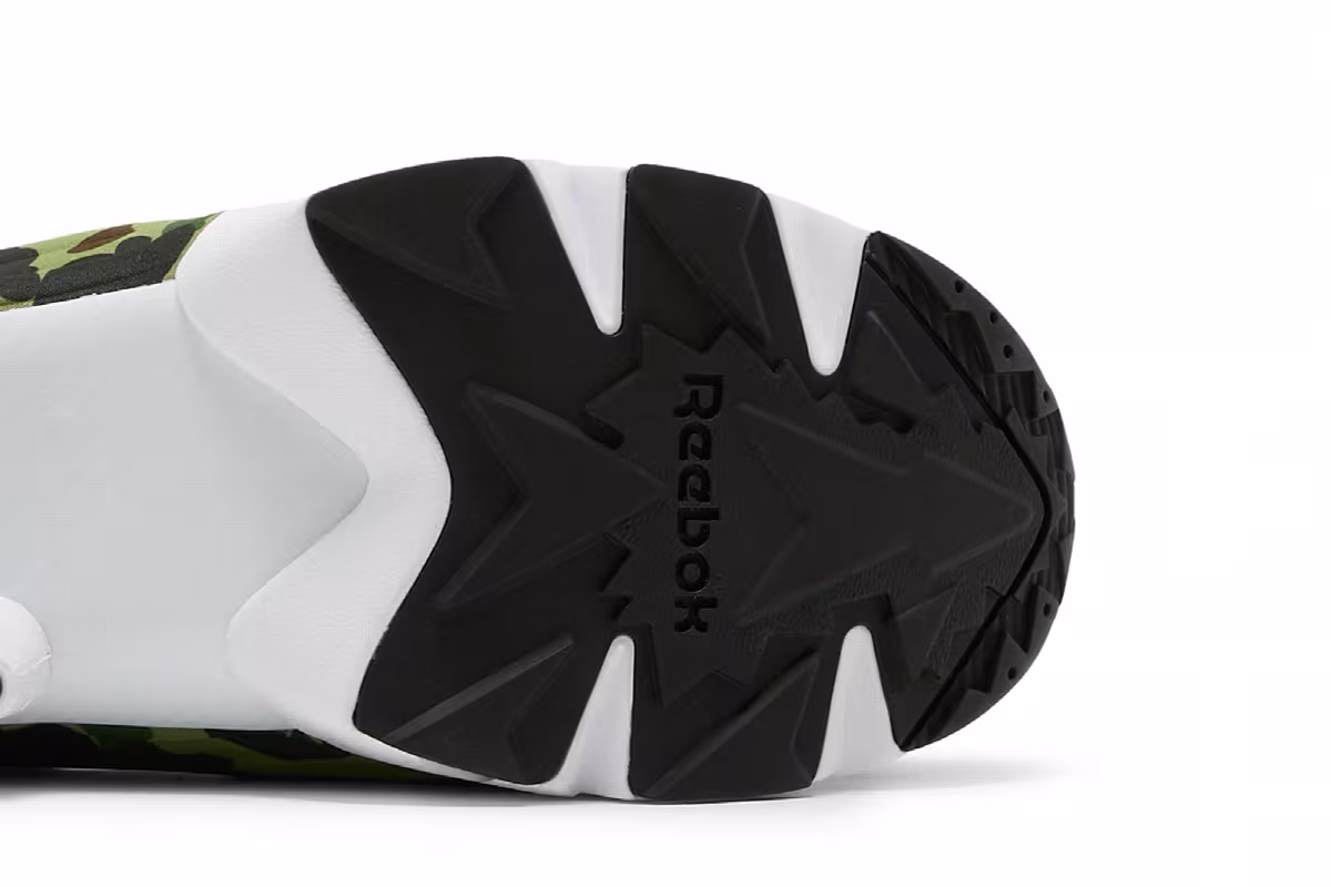 BAPE x Reebok InstaPump Fury OG Multi Camo, view 6