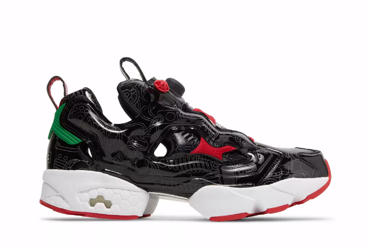 BAIT x Astro Boy x Reebok InstaPump Fury 95 Blueprint, view 2