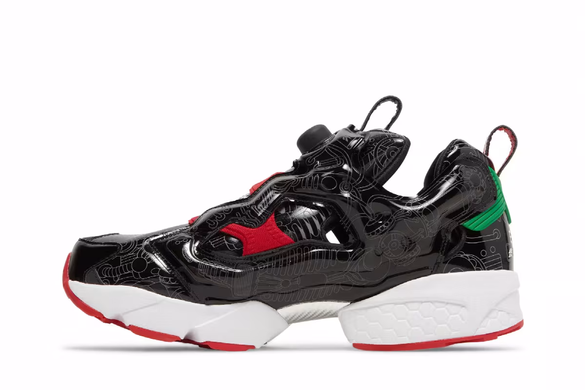 BAIT x Astro Boy x Reebok InstaPump Fury 95 Blueprint, view 4