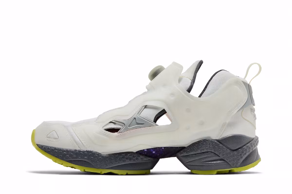 Reebok InstaPump Fury 95 White Pure Grey, view 4