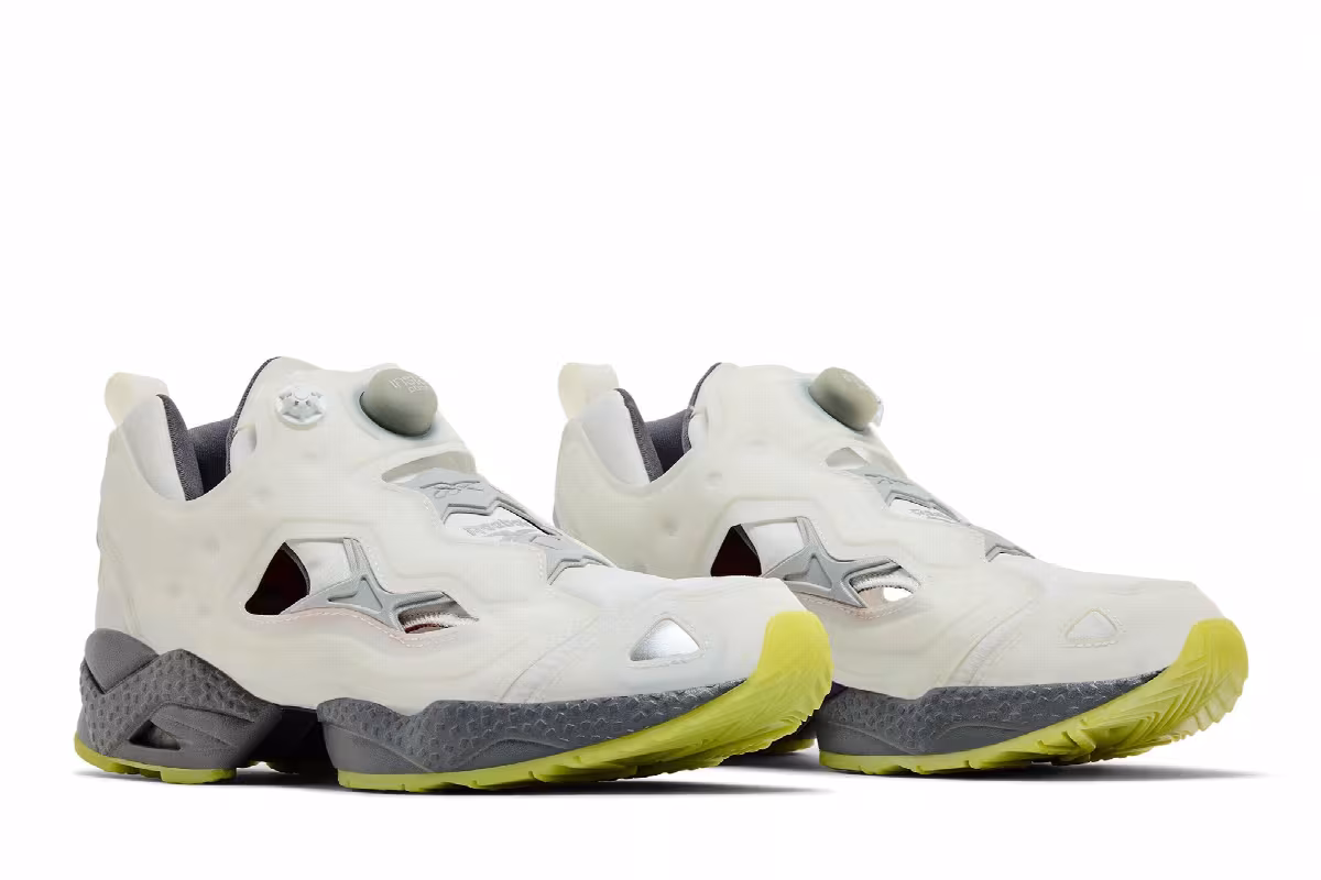 Reebok InstaPump Fury 95 White Pure Grey, view 9