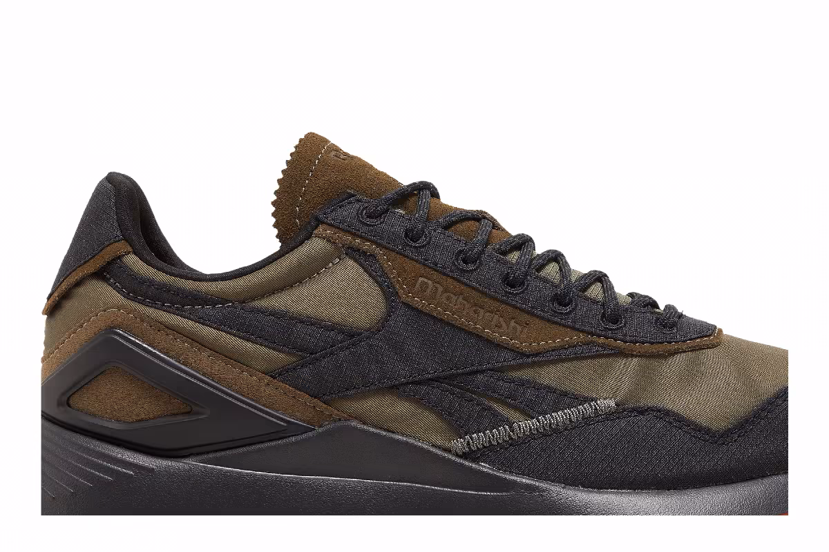 Maharishi x Reebok Classic Legacy AZ Army Green, view 3