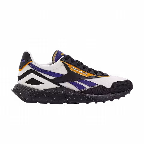 Reebok Classic Leather Legacy AZ 'Chalk Black Bold Purple'