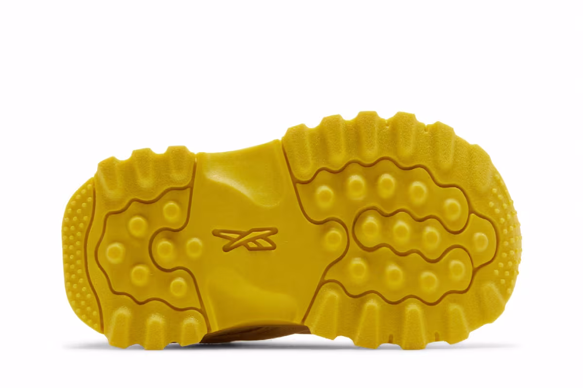 Cardi B x Reebok Classic Leather V2 Toddler Weathered Yellow, view 5