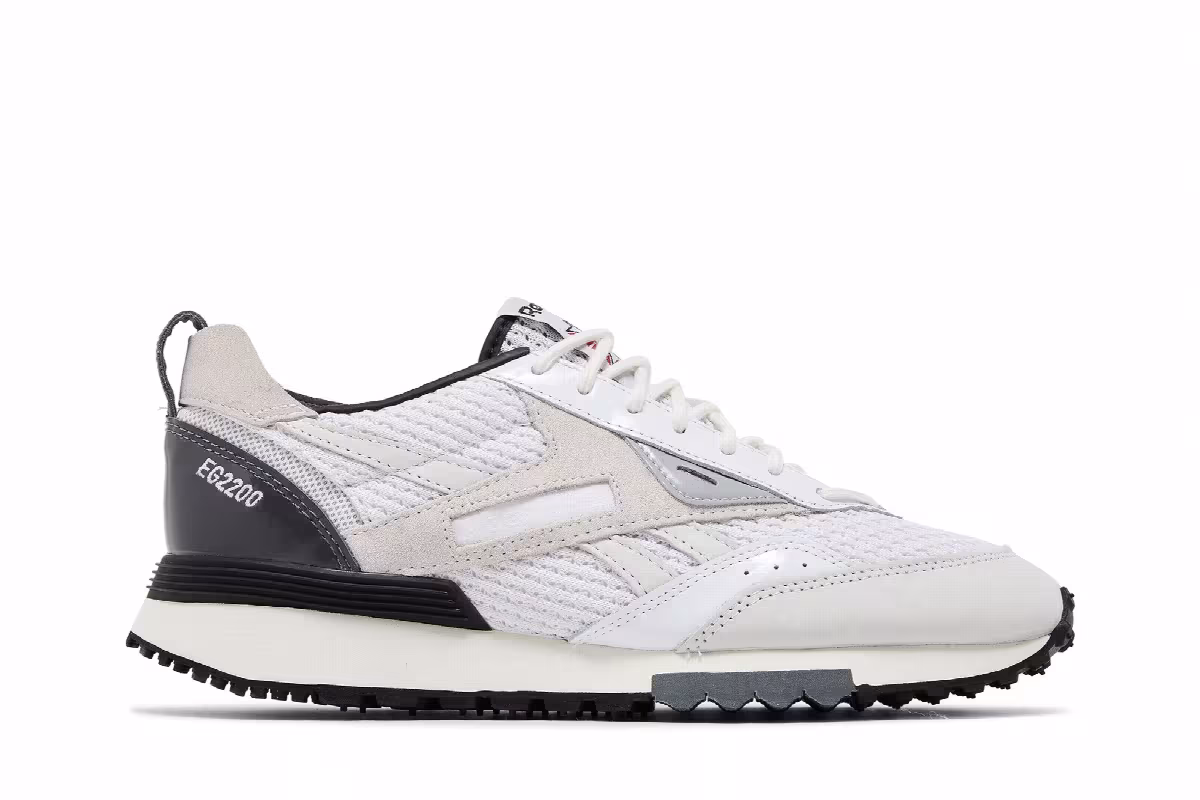 Engineered Garments x Reebok LX 2200 White Black, view 2