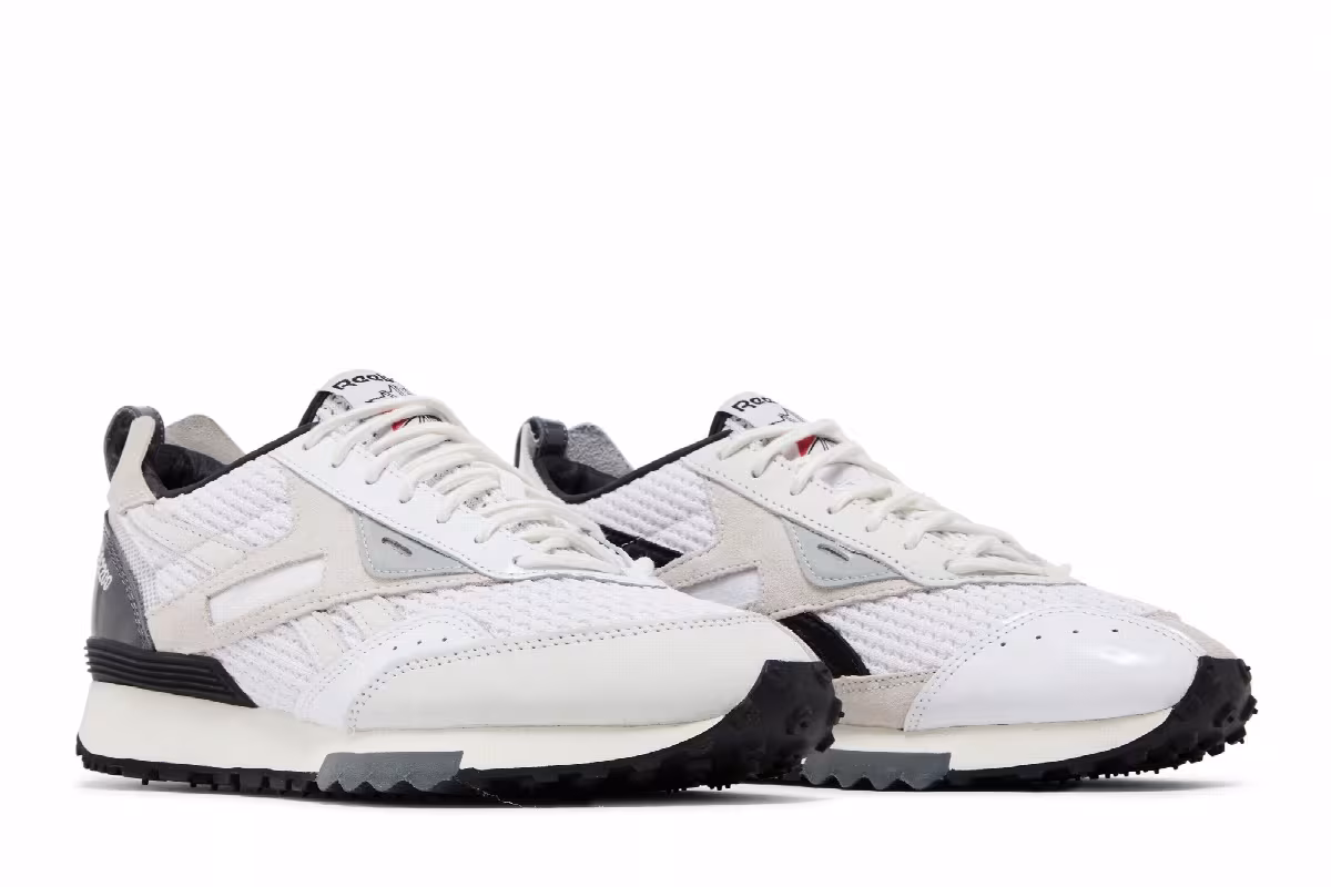 Engineered Garments x Reebok LX 2200 White Black, view 9