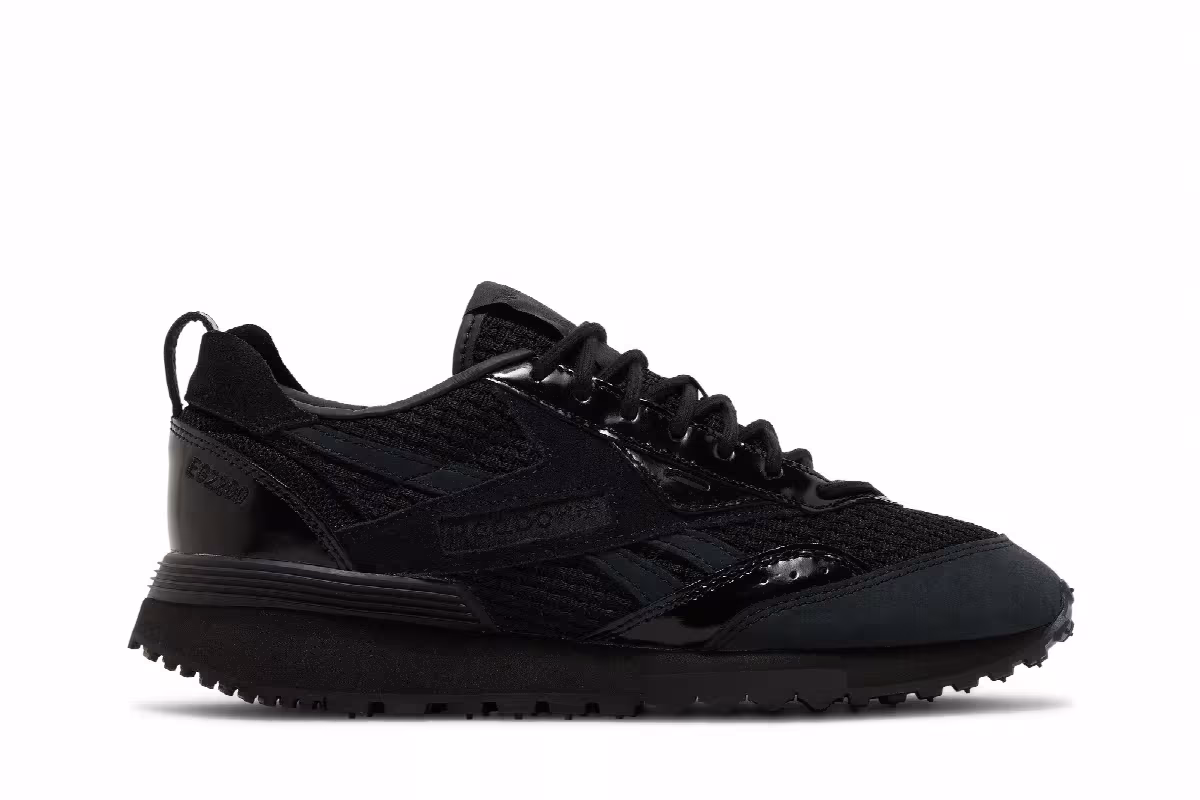 Engineered Garments x Reebok LX 2200 Black Grey, view 2