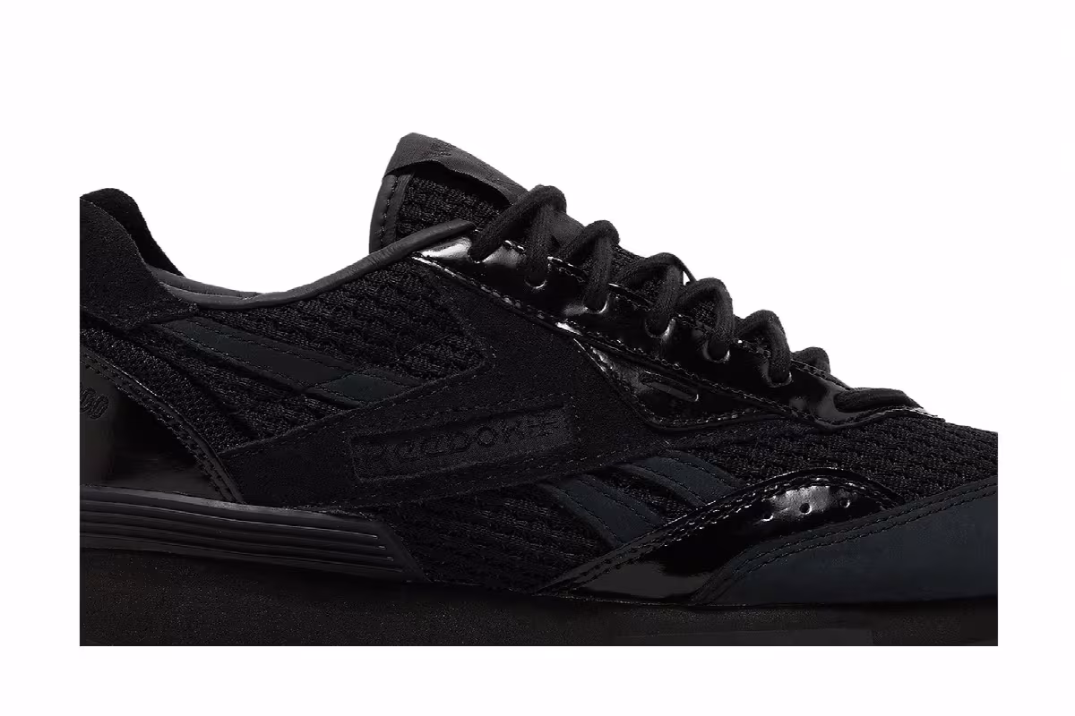 Engineered Garments x Reebok LX 2200 Black Grey, view 3